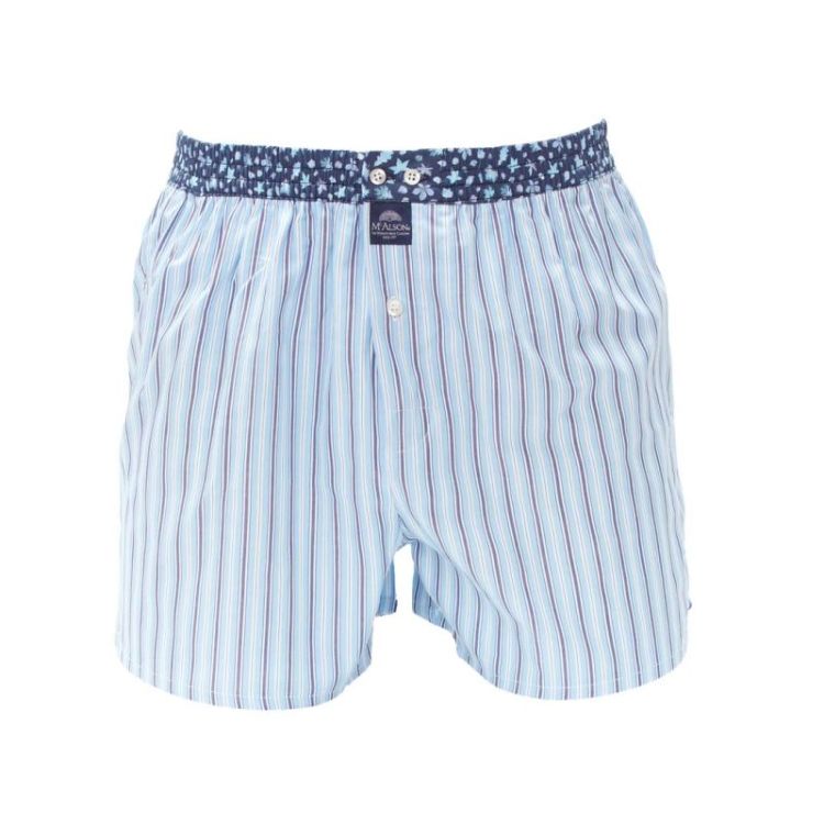 STREEP BLAUW